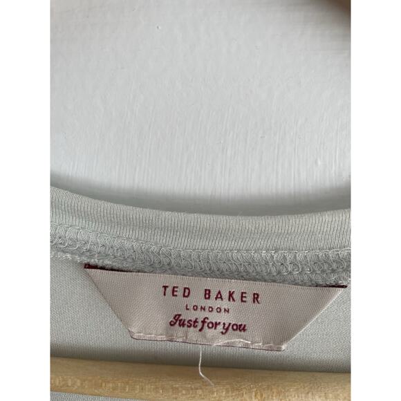 Ted Baker Fairy Top Womens Medium Blouse Floral Artsy Whimsy Soft Romance - Picture 5 of 15